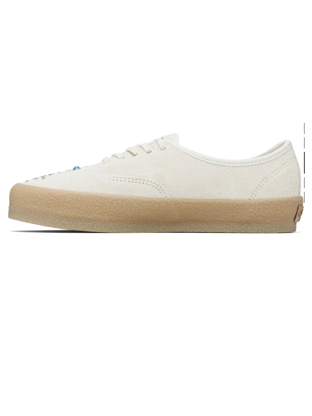 Vans white low